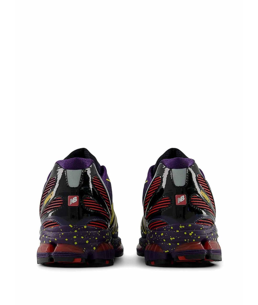 NEW BALANCE Черные резиновые низкие кроссовки / кеды, фото 4
