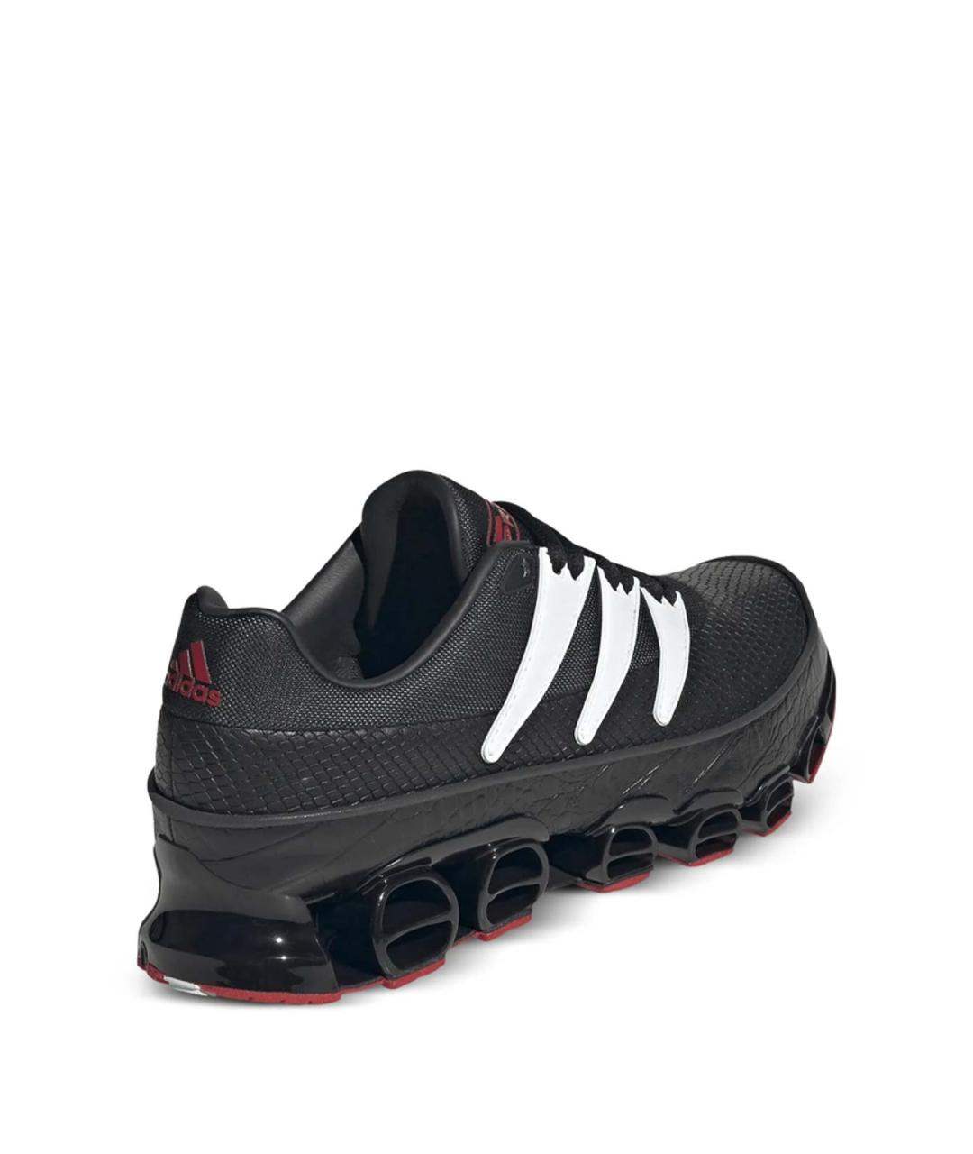 ADIDAS Черные текстильные низкие кроссовки / кеды, фото 3