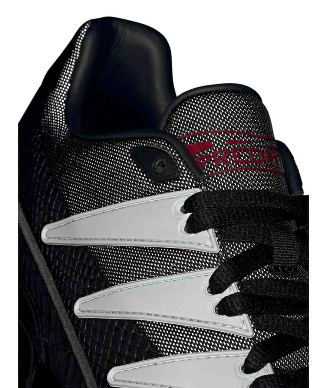 ADIDAS Черные текстильные низкие кроссовки / кеды, фото 2