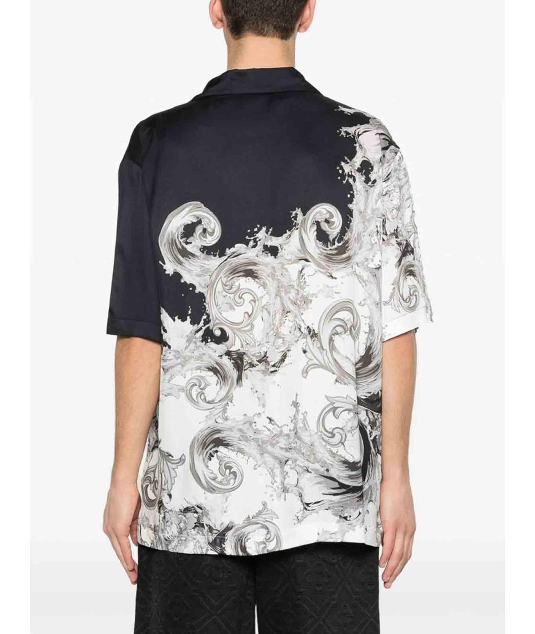 VERSACE JEANS COUTURE Черная кэжуал рубашка, фото 4