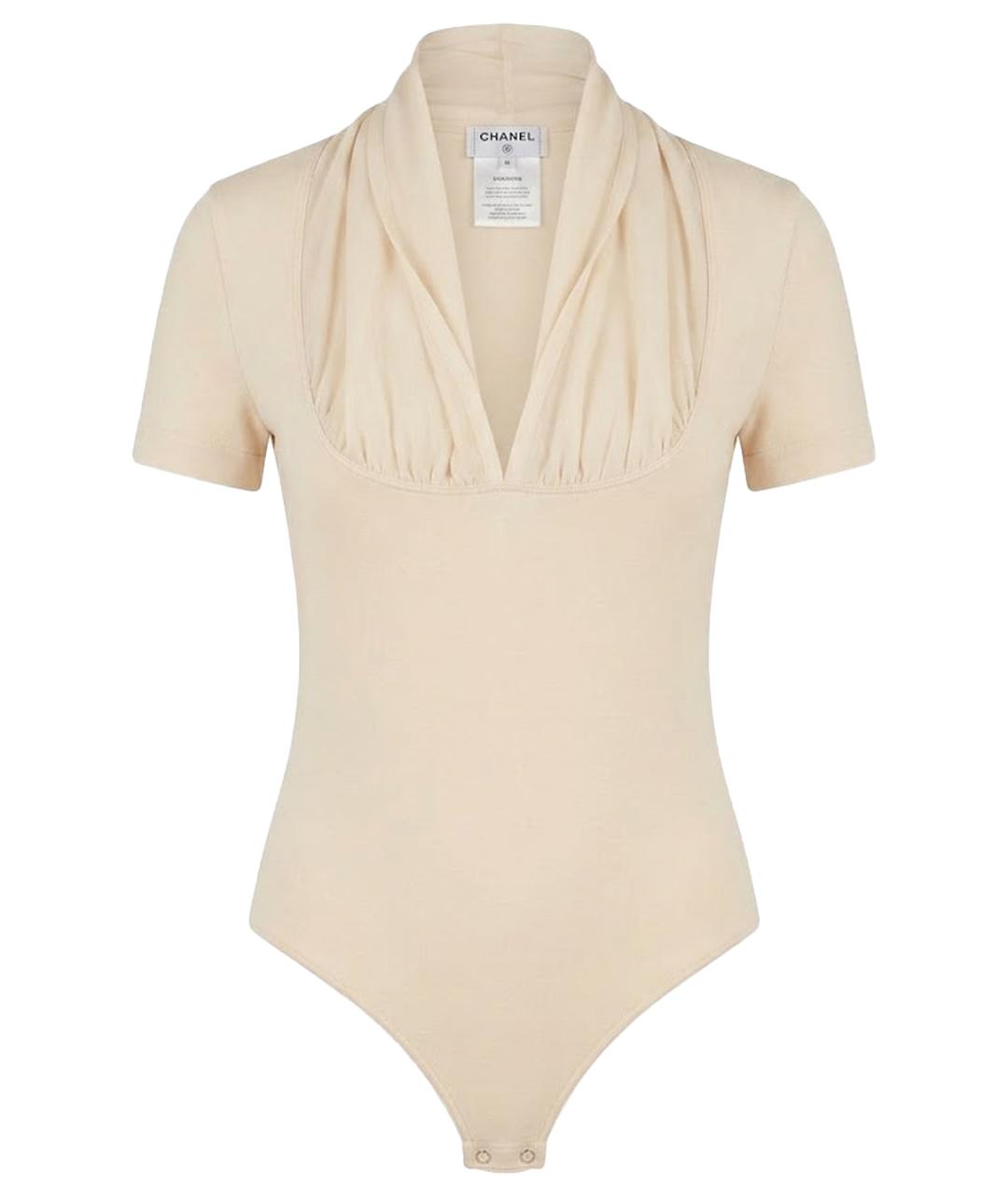 WOLFORD Бежевое боди, фото 1