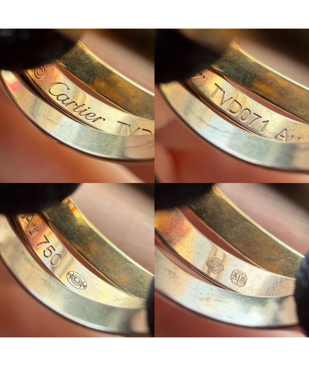 CARTIER Черный браслет из желтого золота, фото 7