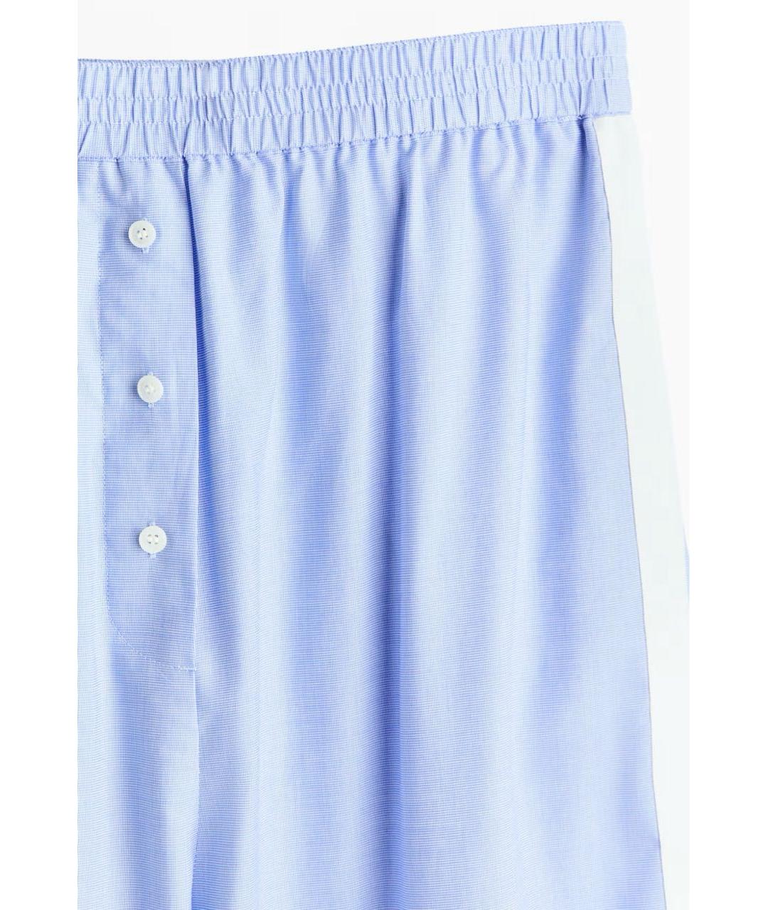 STELLA MCCARTNEY Голубой хлопковый костюм с брюками, фото 8