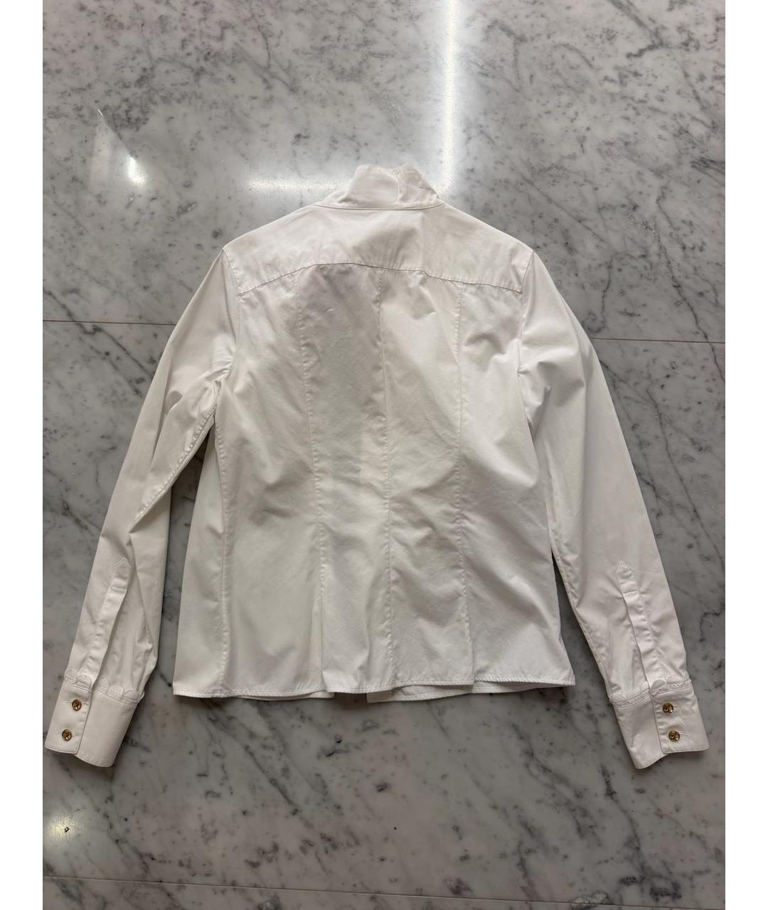 CHANEL Белая хлопковая рубашка, фото 4