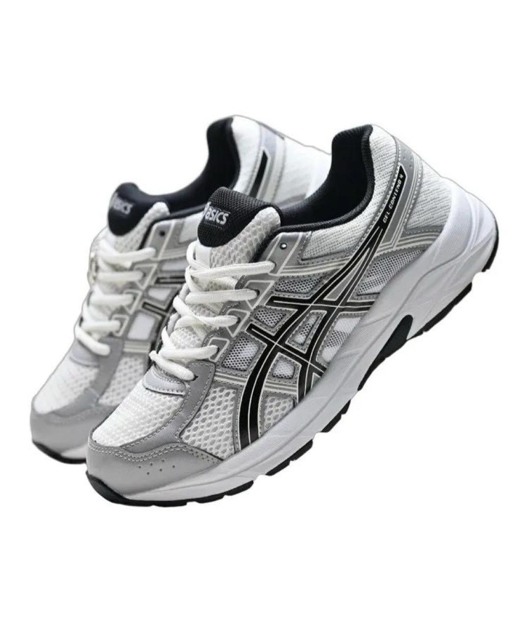 ASICS Серебряные низкие кроссовки / кеды, фото 6