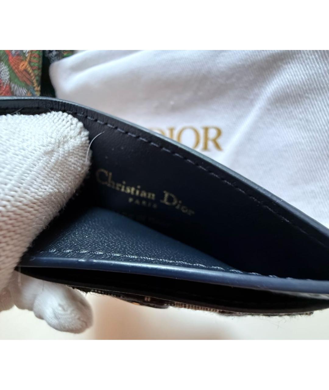 CHRISTIAN DIOR Темно-синий кардхолдер, фото 7