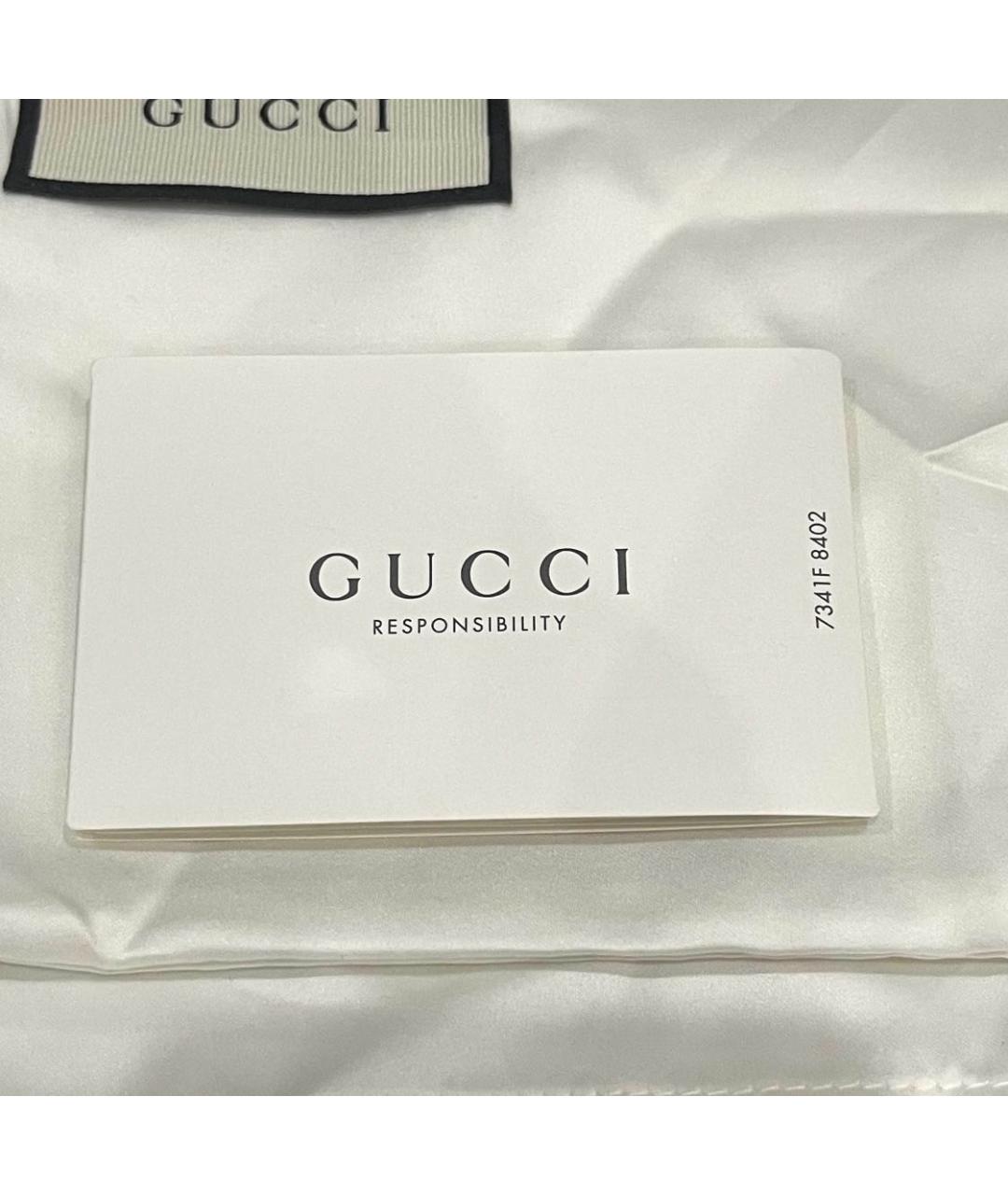 GUCCI Мульти кожаные кроссовки, фото 8