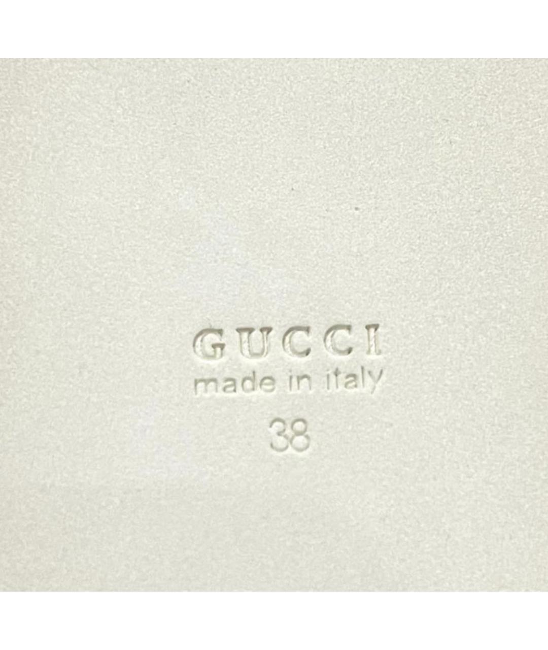 GUCCI Мульти кожаные кроссовки, фото 5