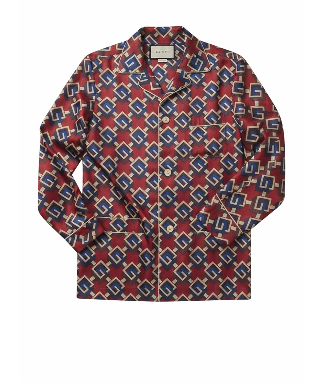 GUCCI Мульти шелковый костюм с брюками, фото 1