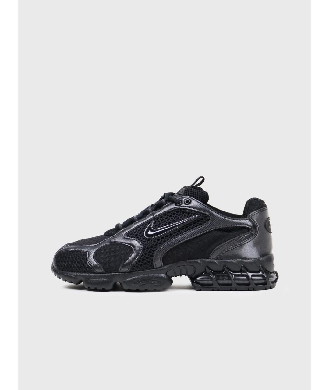 NIKE Черные текстильные низкие кроссовки / кеды, фото 10