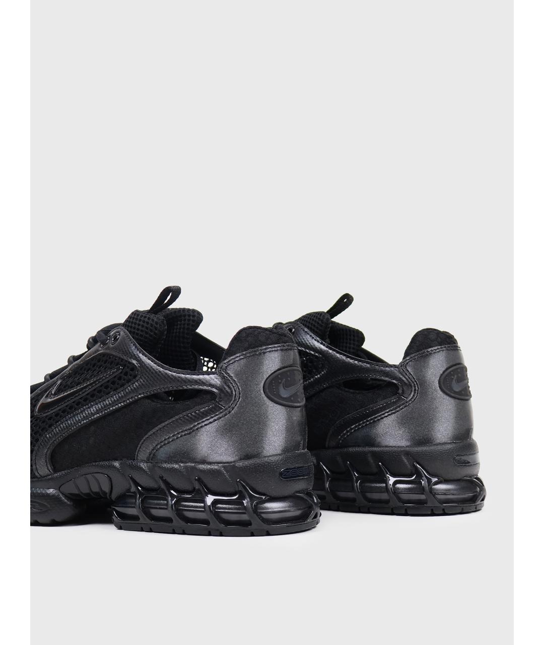 NIKE Черные текстильные низкие кроссовки / кеды, фото 5