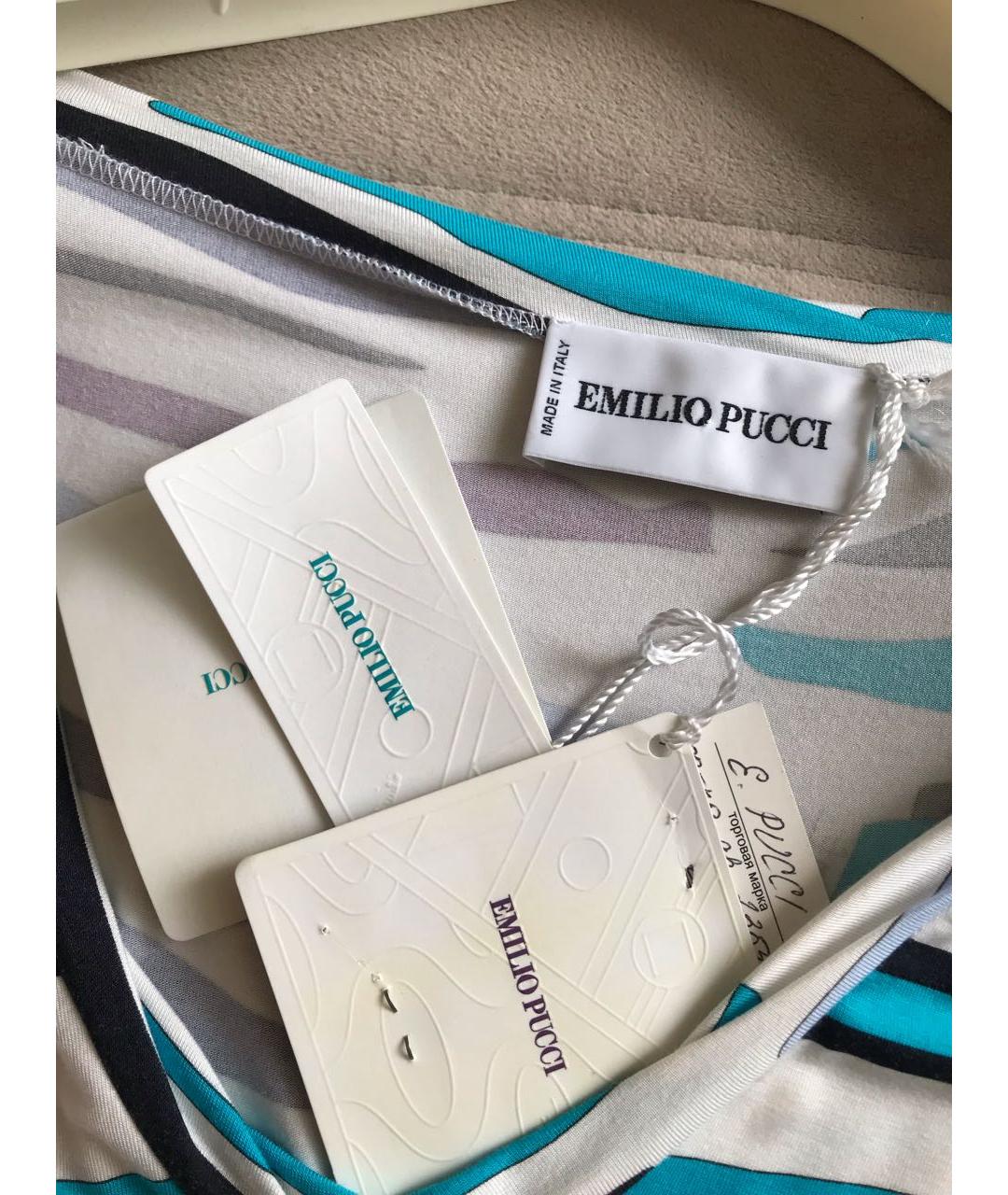 EMILIO PUCCI Мульти вискозная футболка, фото 3