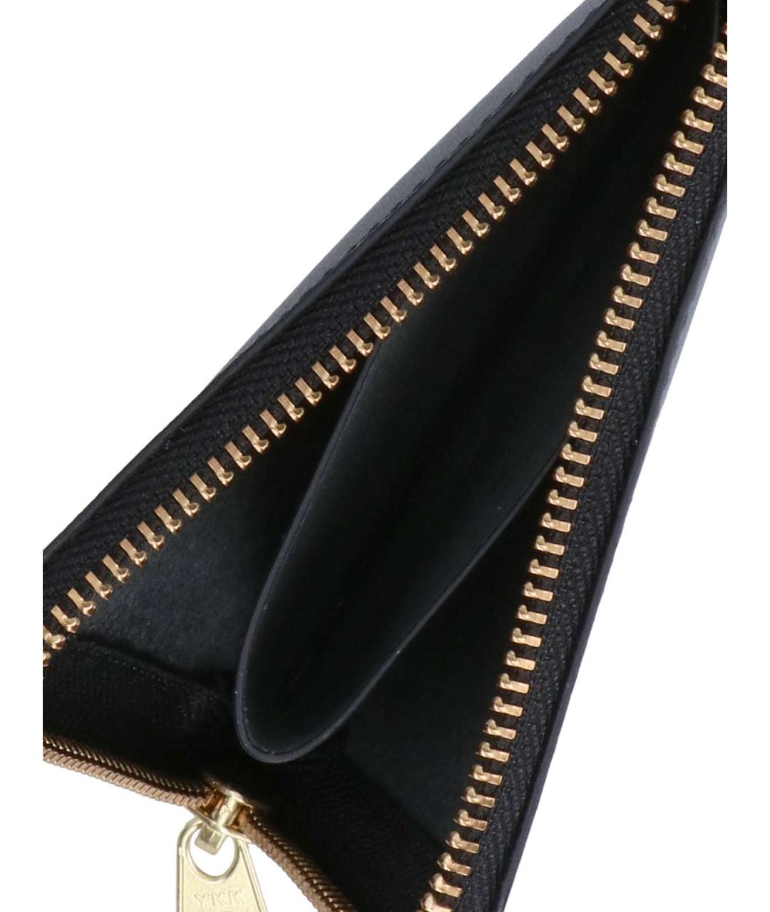 COMME DES GARÇONS WALLET Черный кожаный кошелек, фото 5
