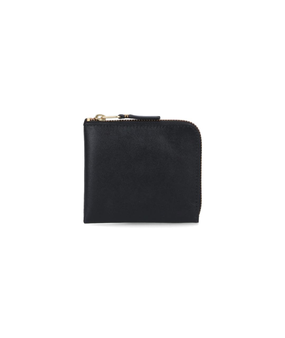 COMME DES GARÇONS WALLET Черный кожаный кошелек, фото 1