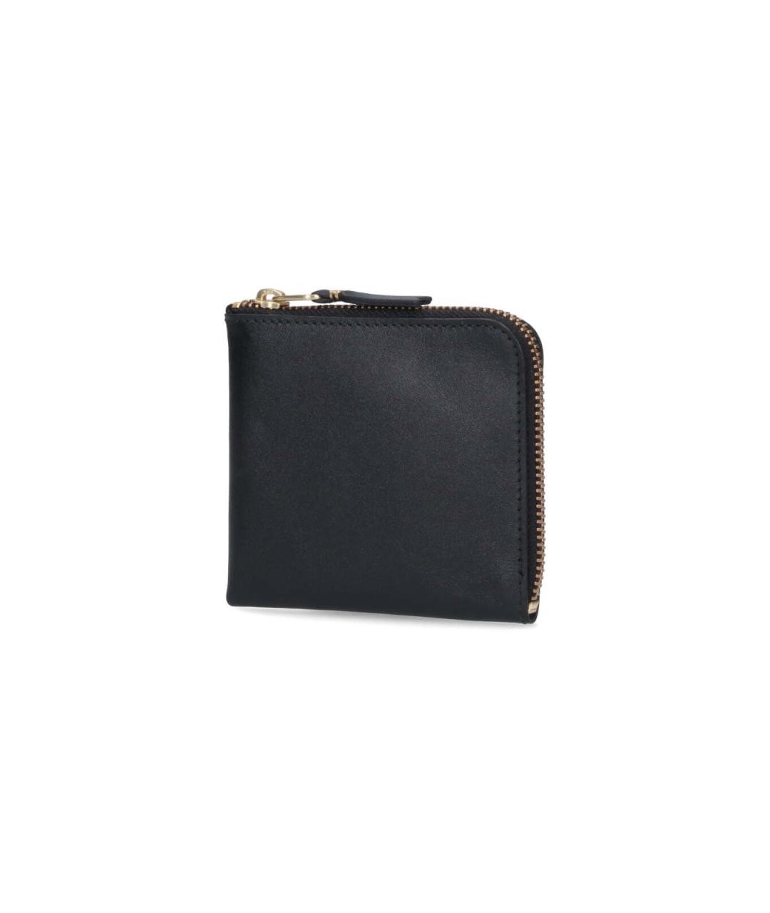 COMME DES GARÇONS WALLET Черный кожаный кошелек, фото 2