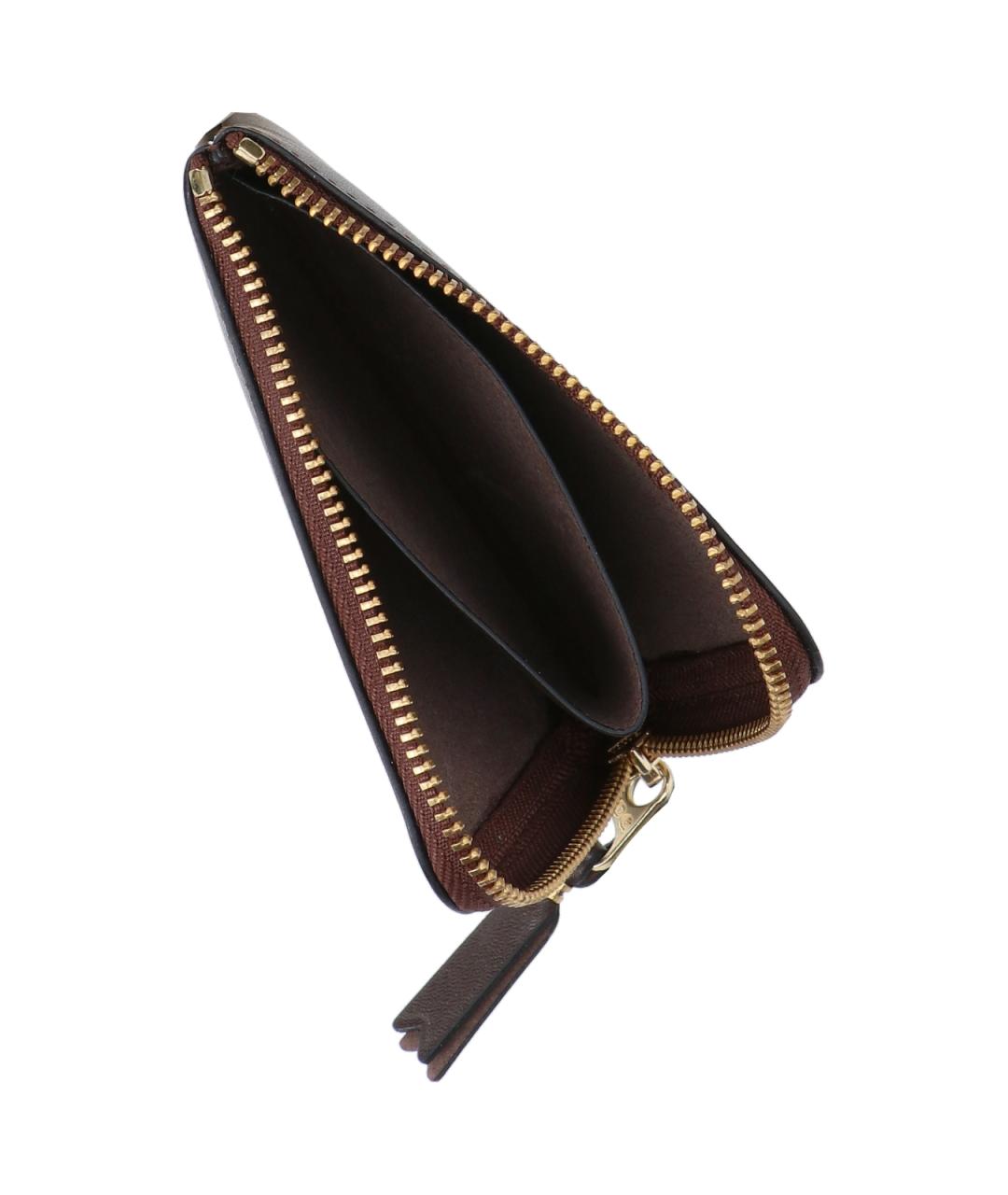 COMME DES GARÇONS WALLET Коричневый кожаный кошелек, фото 5