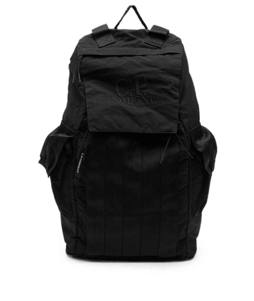 CP COMPANY Черный синтетический рюкзак, фото 1