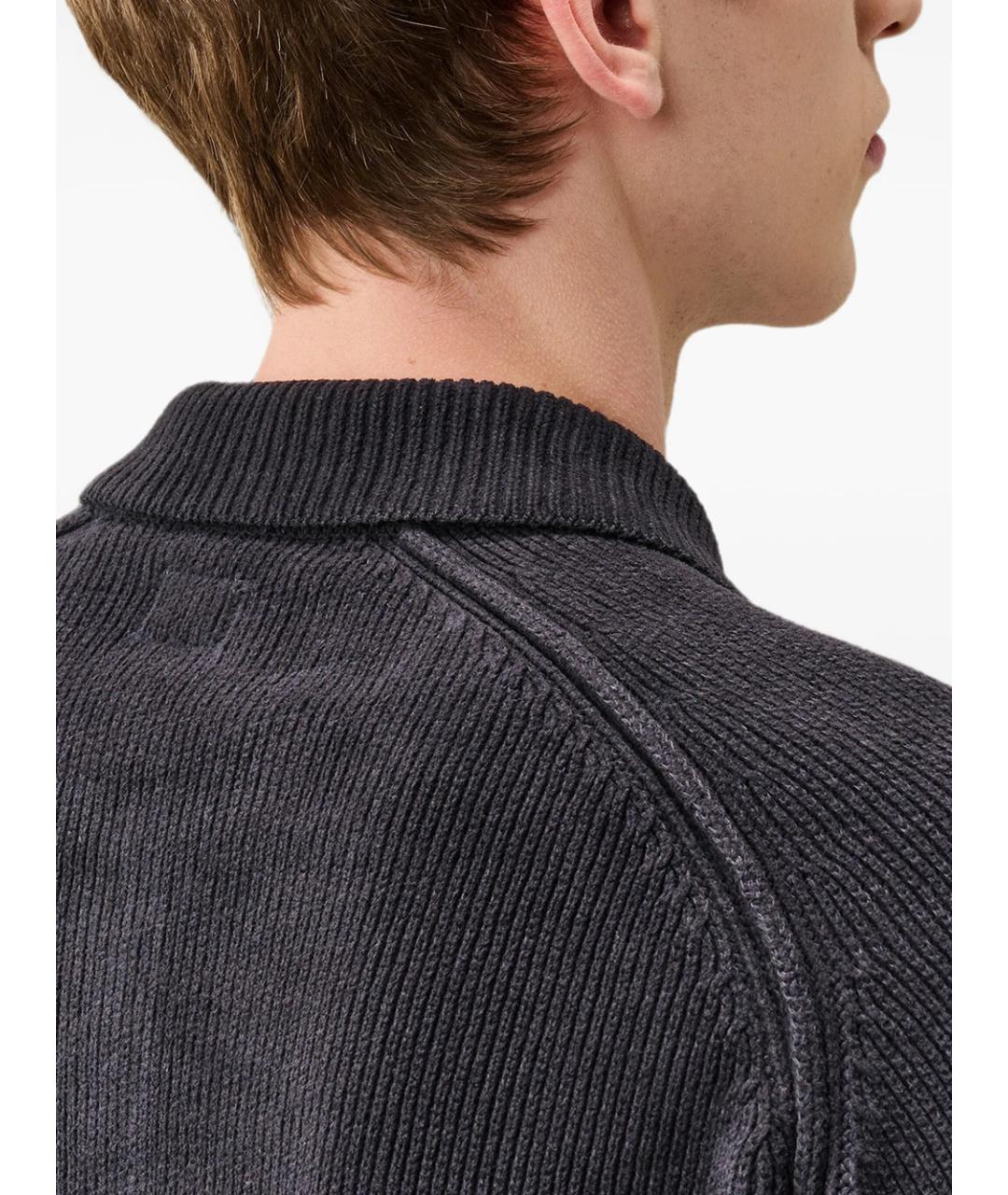 CP COMPANY Темно-синий хлопковый джемпер / свитер, фото 5