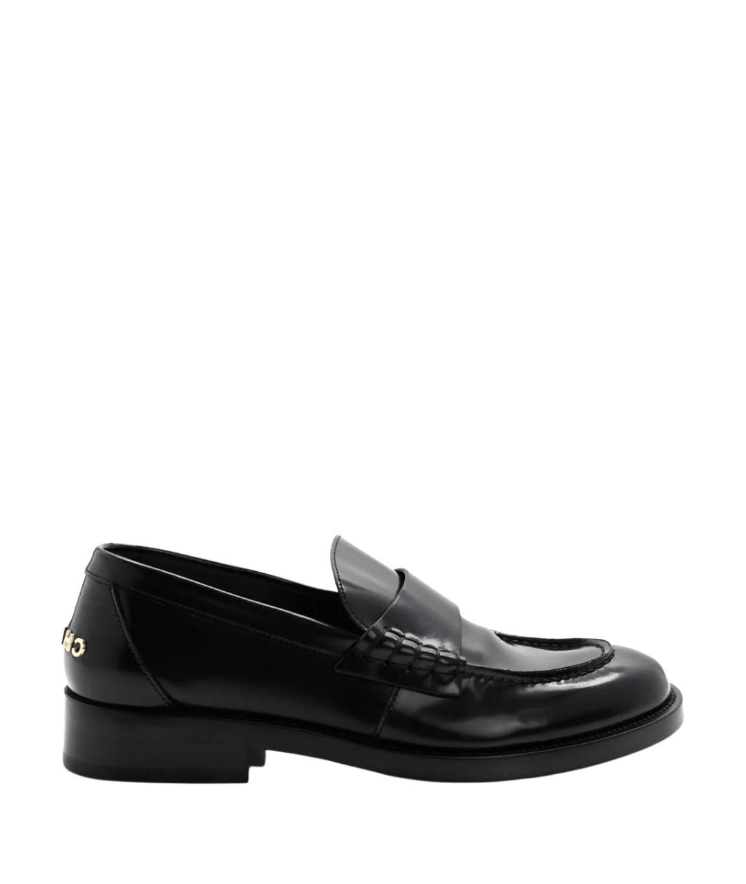 CHANEL Черные кожаные лоферы, фото 1