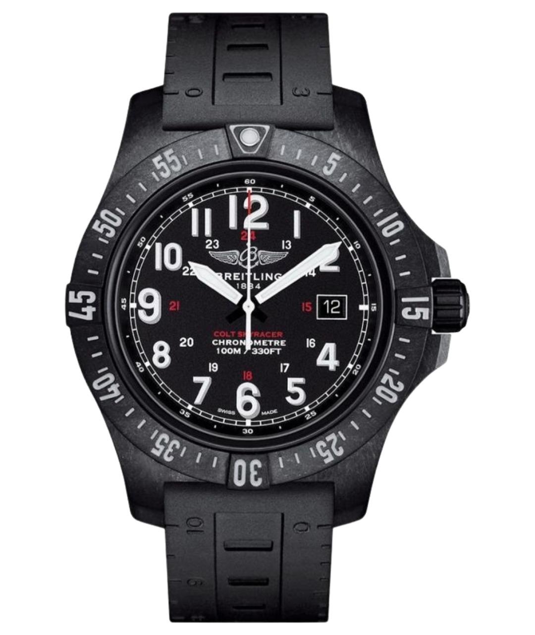 BREITLING Черные часы, фото 1