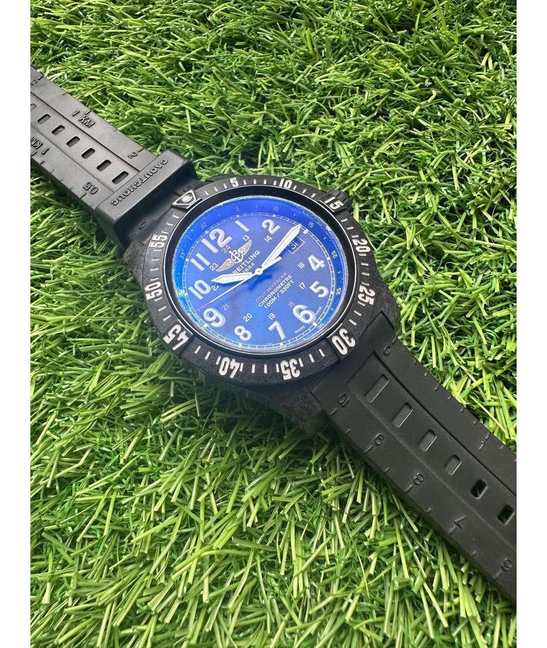 BREITLING Черные часы, фото 8