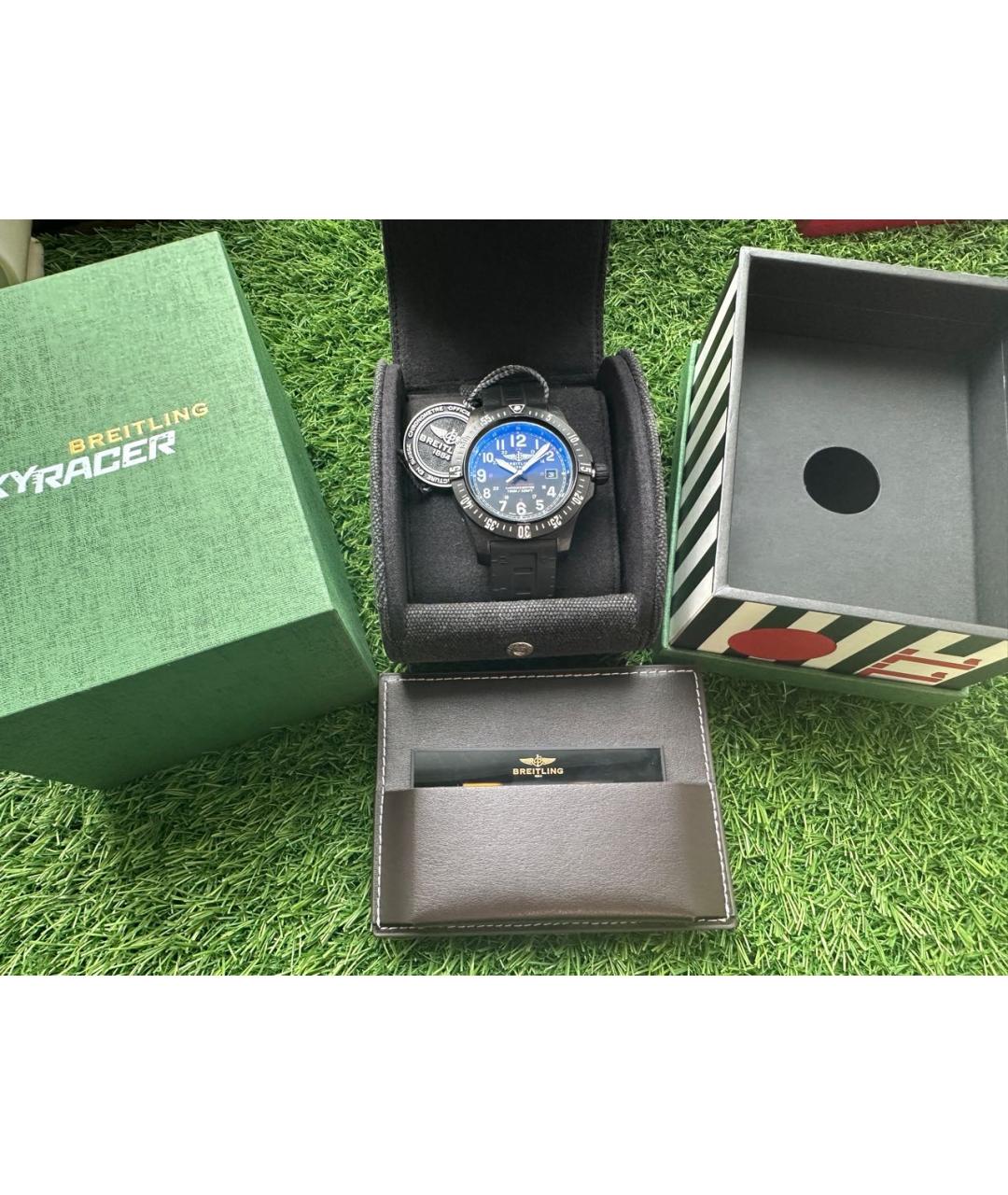 BREITLING Черные часы, фото 4