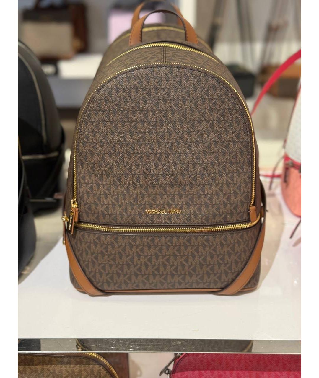 MICHAEL KORS Коричневый рюкзак, фото 5