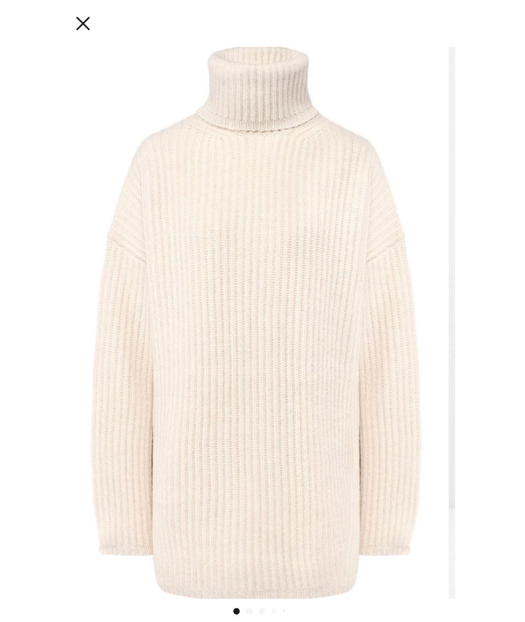 ACNE STUDIOS Белый шерстяной джемпер / свитер, фото 5