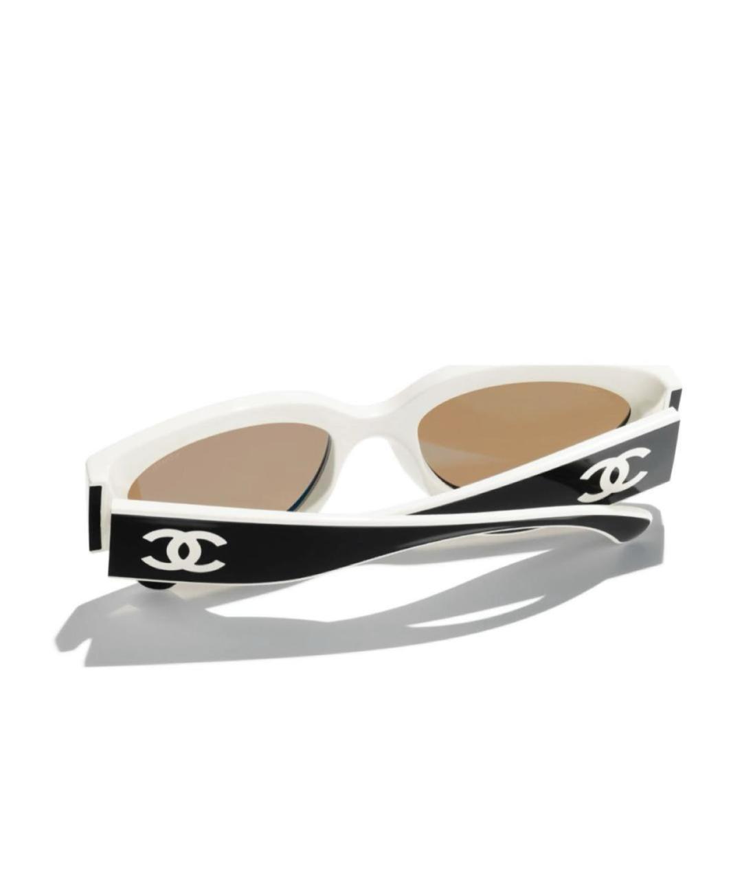 CHANEL Черные пластиковые солнцезащитные очки, фото 7