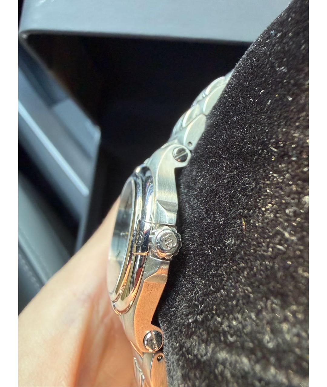 GUCCI Серебряные стальные часы, фото 4