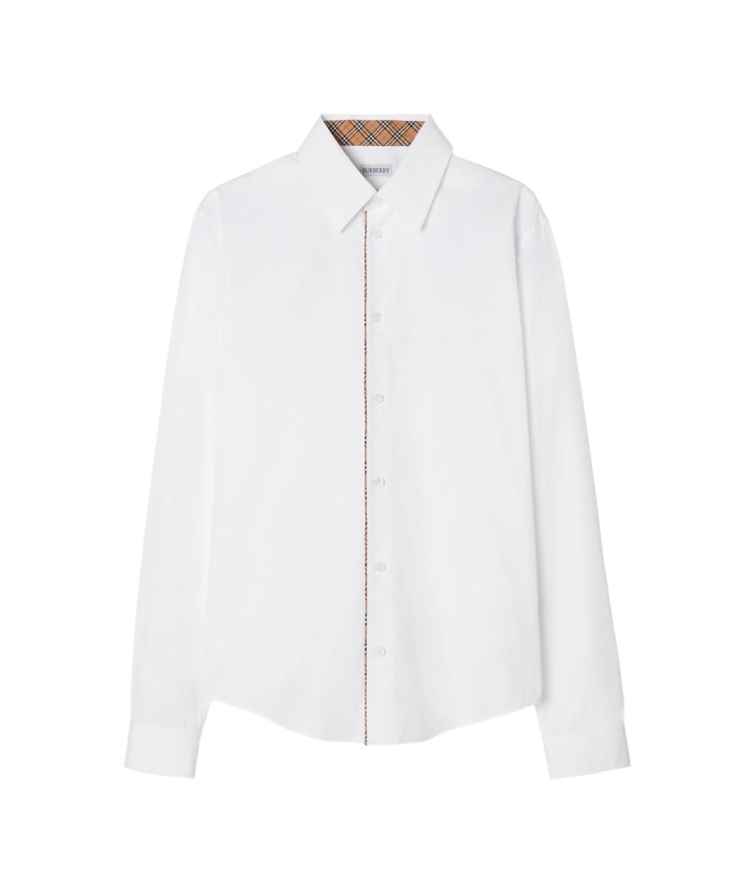 BURBERRY Хлопковая кэжуал рубашка, фото 1