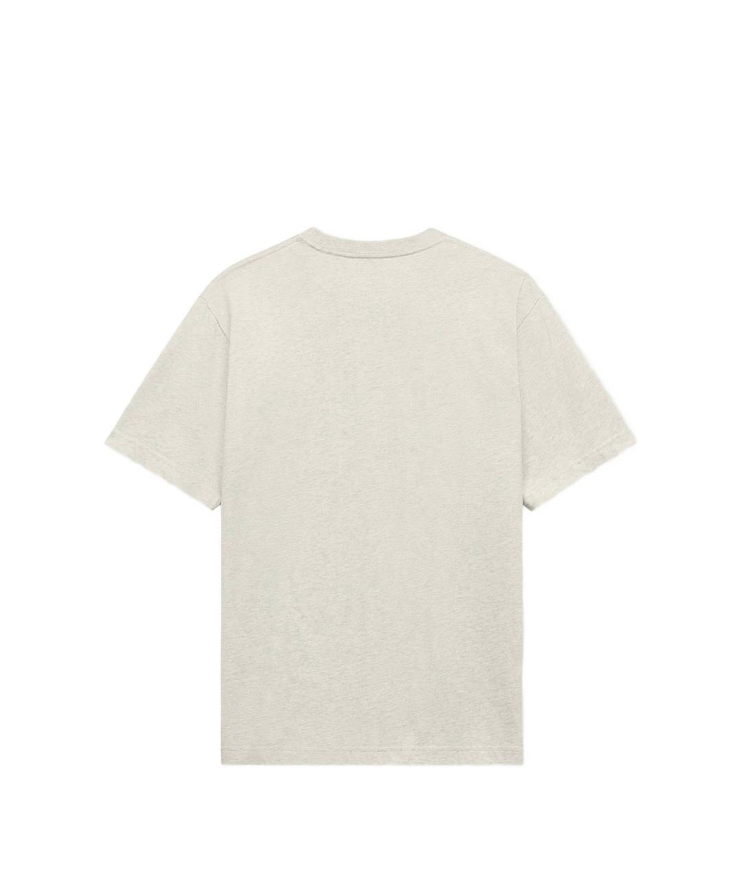 KENZO Серая хлопковая футболка, фото 2