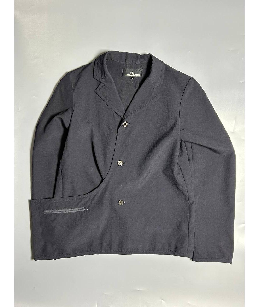 COMME DES GARÇONS Темно-синий кардиган, фото 10