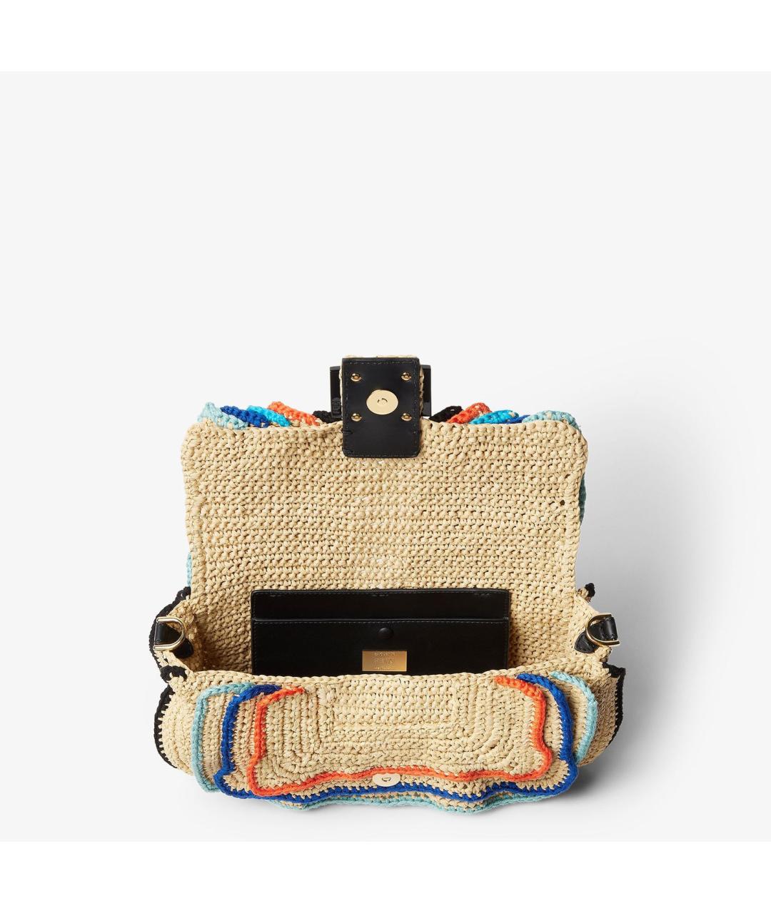FENDI Мульти плетеная сумка через плечо, фото 4