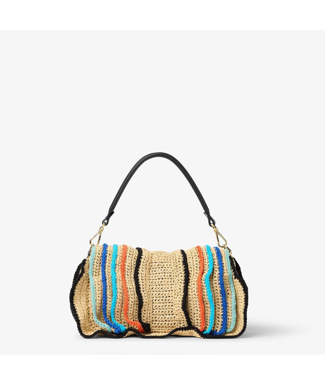 FENDI Мульти плетеная сумка через плечо, фото 3