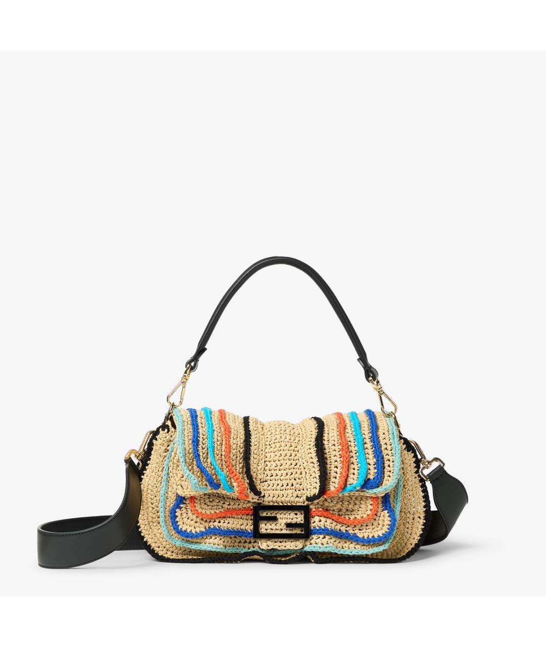 FENDI Мульти плетеная сумка через плечо, фото 5