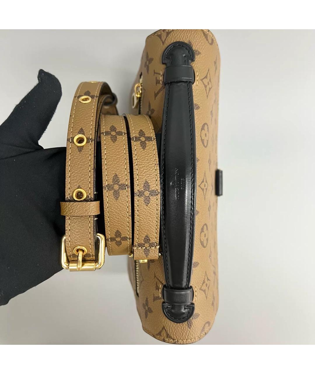 LOUIS VUITTON Коричневая сумка через плечо, фото 8
