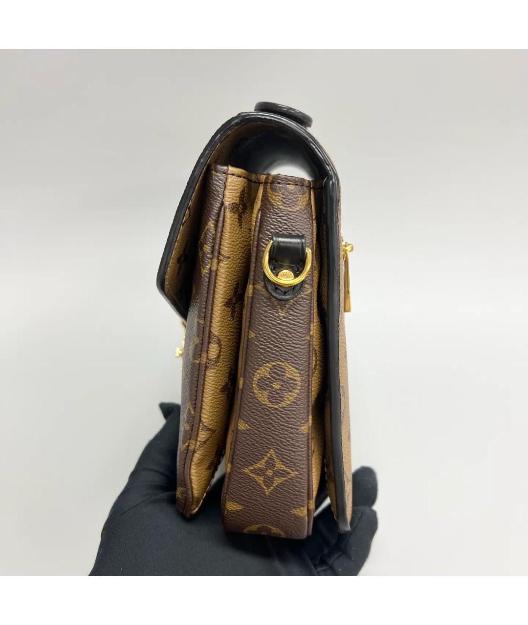 LOUIS VUITTON Коричневая сумка через плечо, фото 6