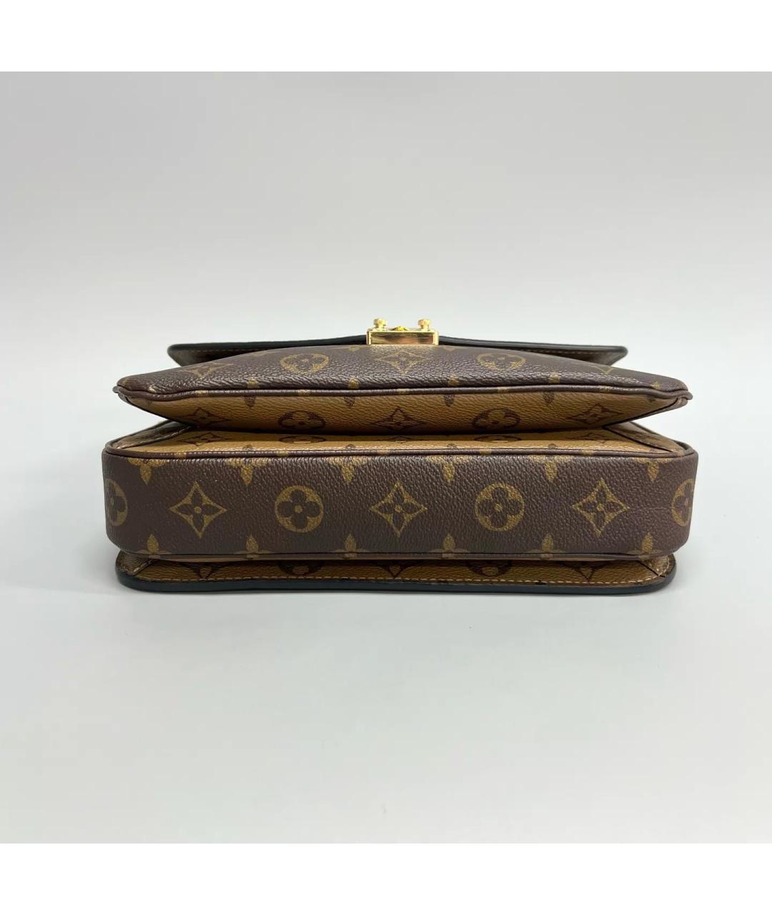 LOUIS VUITTON Коричневая сумка через плечо, фото 3