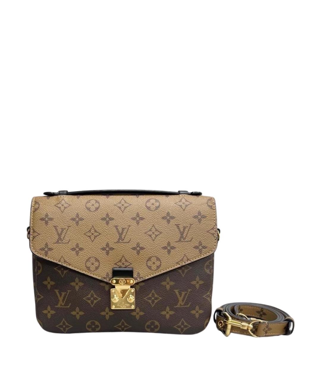 LOUIS VUITTON Коричневая сумка через плечо, фото 1