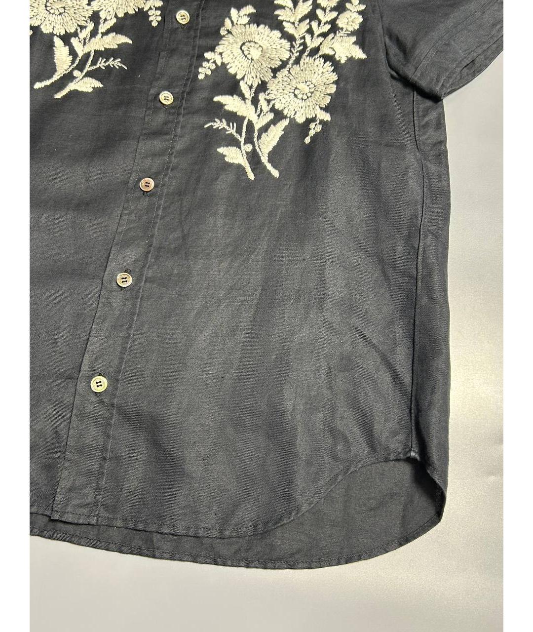 COMME DES GARÇONS Черная хлопковая рубашка, фото 5