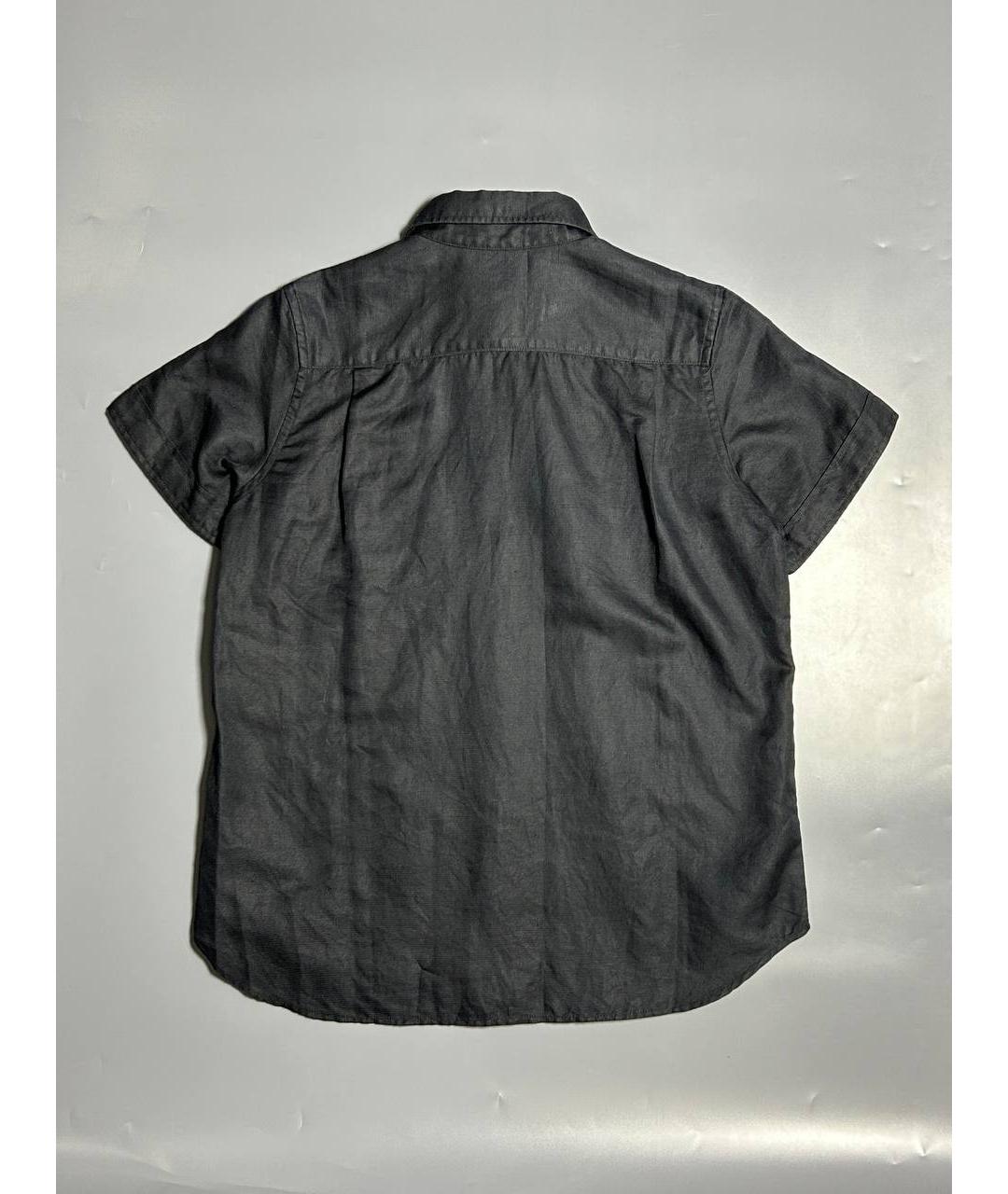 COMME DES GARÇONS Черная хлопковая рубашка, фото 2