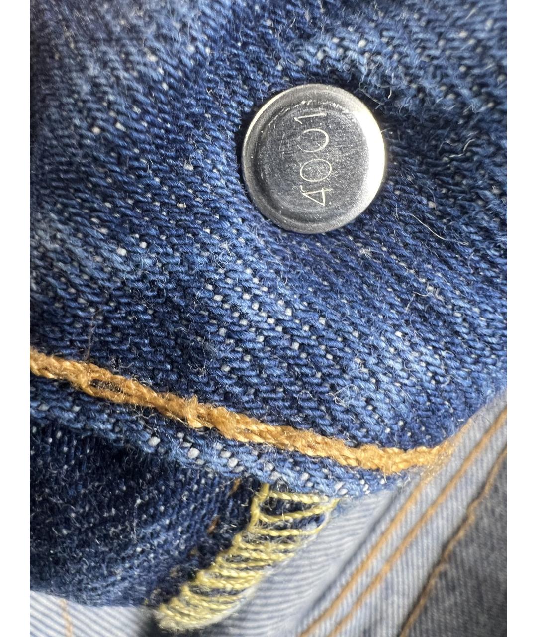 LEVI'S Темно-синие хлопковые шорты, фото 5