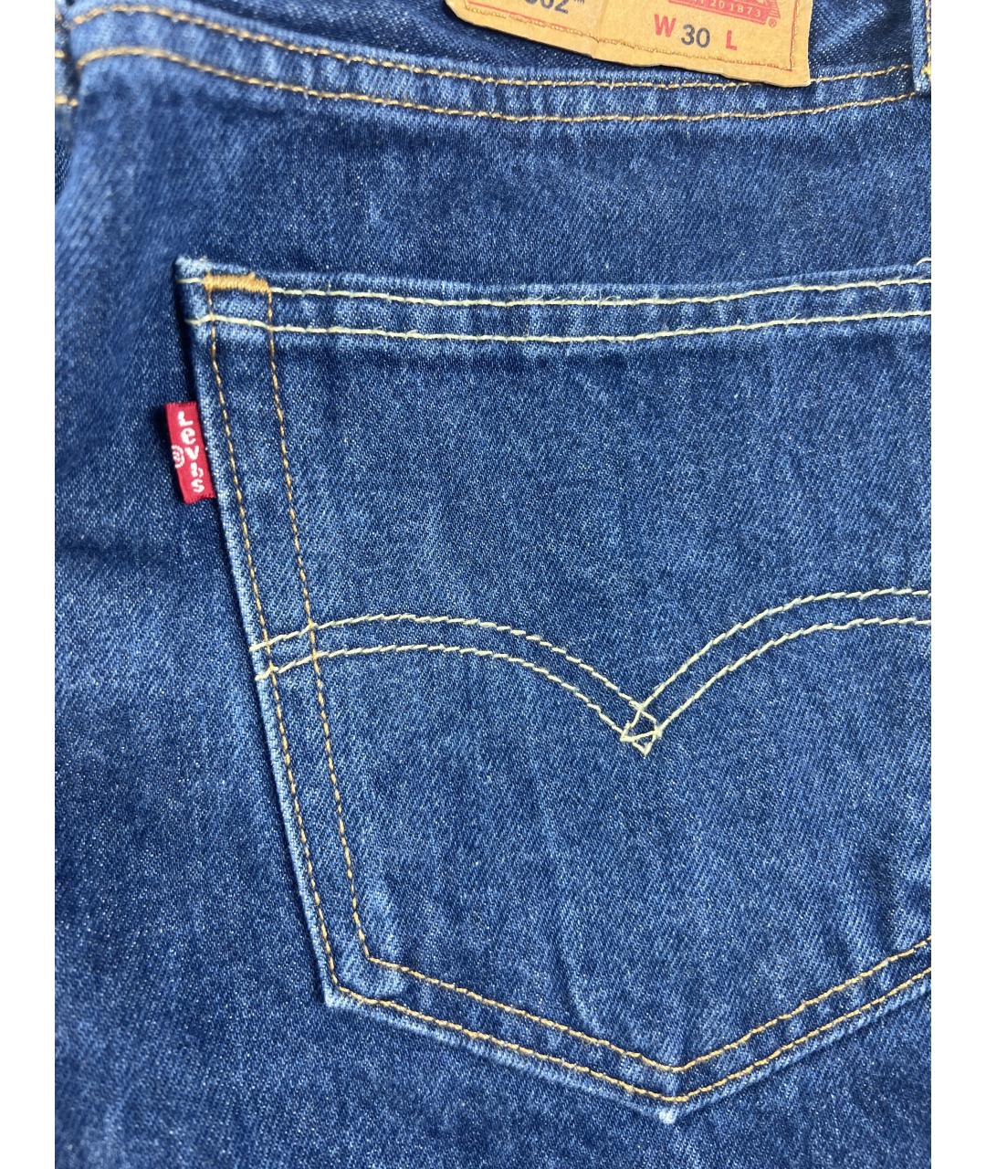 LEVI'S Темно-синие хлопковые шорты, фото 3
