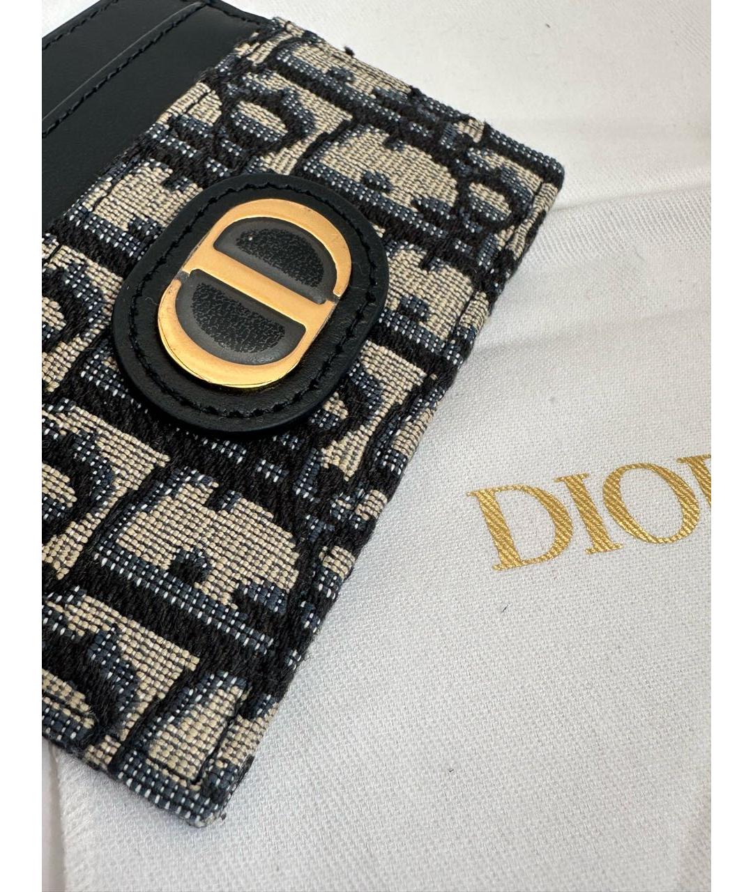 CHRISTIAN DIOR Темно-синий кардхолдер, фото 8