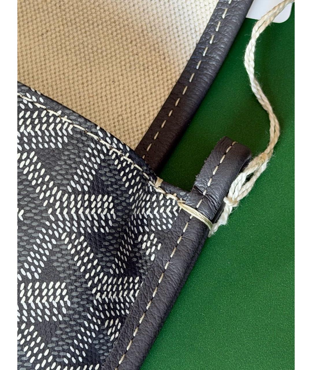 GOYARD Серая сумка через плечо, фото 6