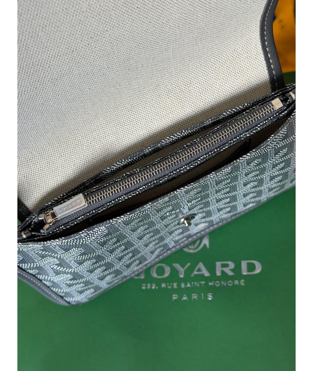 GOYARD Серая сумка через плечо, фото 8