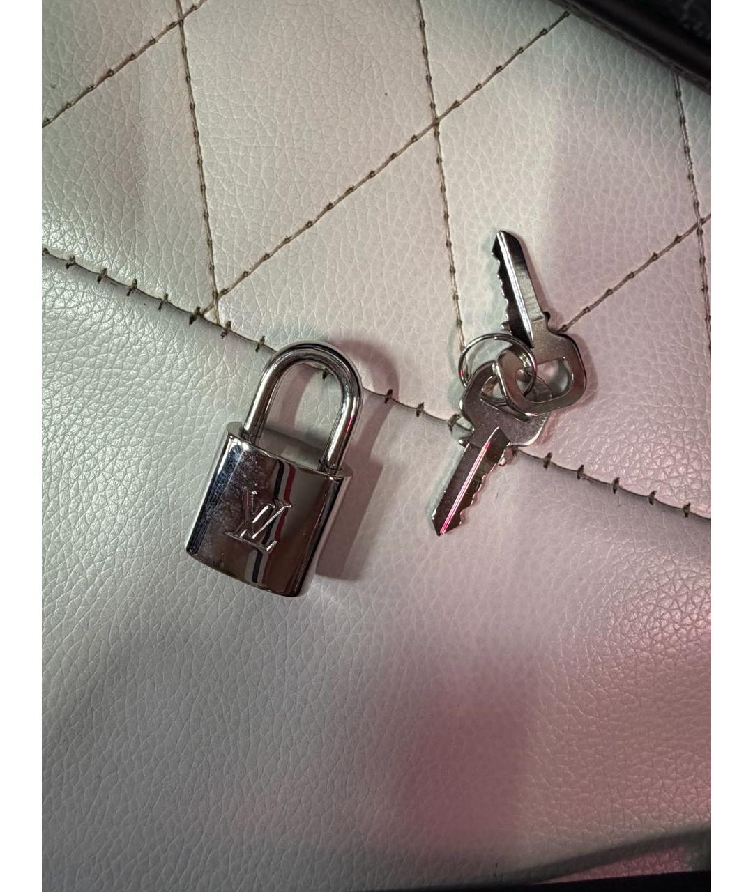 LOUIS VUITTON Черный портфель, фото 5