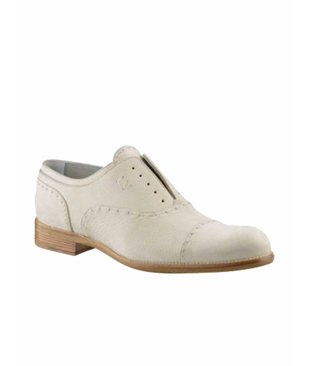 LOUIS VUITTON PRE-OWNED Белые нубуковые туфли, фото 1