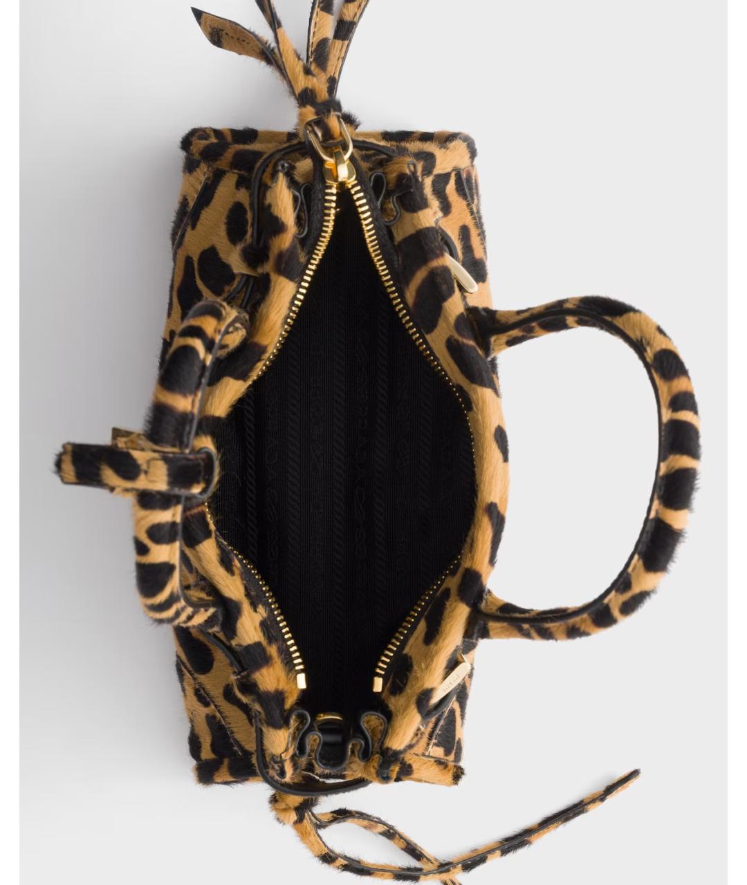 PRADA Мульти кожаная сумка с короткими ручками, фото 2